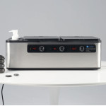 Hot Stone Heater & Massage Oil Heater Θερμαντήρας για ηφαιστειακές θεραπευτικές πέτρες Βασάλτη & Θερμαντήρας Ελαίων με Δοχεία